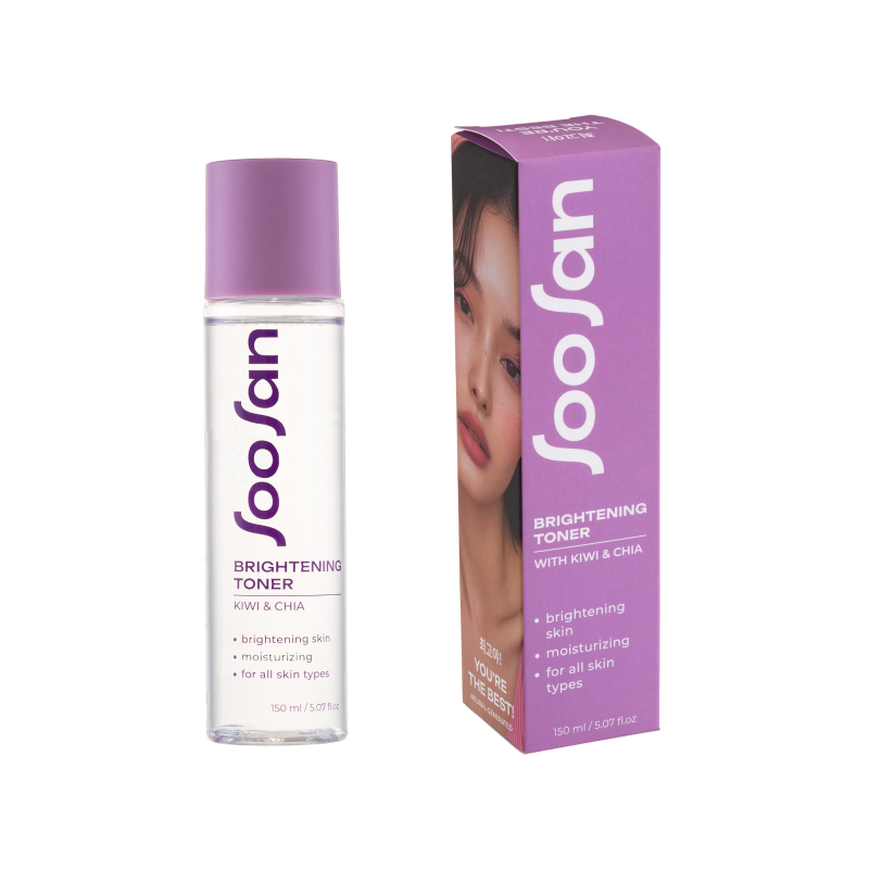 SOOSAN Brightening Toner with Kiwi & Chia Тонер с экстрактами киви и чиа для сияния кожи 150мл